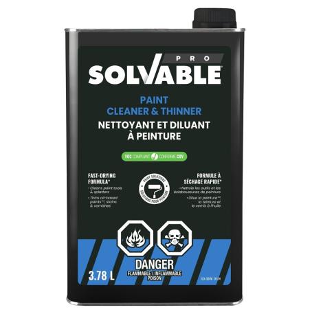 Paint Thinner, SOLVABLE Pro (53-324V), 3.78L