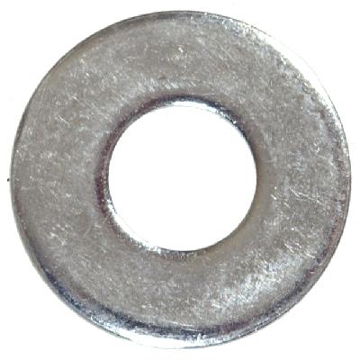 Flat Washer, #8, Zinc-Plated, 36/pkg