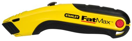 Utility Knife, Stanley FatMax, Retractable, Metal Case, Quick Change, (uses standard double-ended blades)