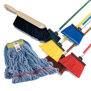 Brooms, Mops & Brushes
