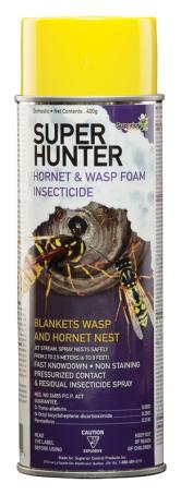 Insecticide, Hornet & Wasp, Foaming, 400 gram spray