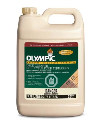 Deck Cleaner, OLYMPIC, 52125C, 3.78L