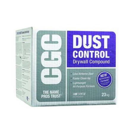 Drywall Compound, Dust Control, 23 kg (17 liter) box, CGC (purple box)