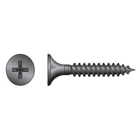 QuikDrive Screw, Drywall to Steel Studs (Fine), #6 x 1-1/4