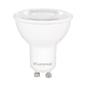 Light Bulb, LED, Reflector GU10, 7 Watt, Warm White. Dimmable, 1/pkg, Luminus
