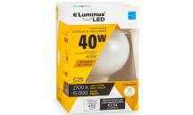 Light Bulb, LED Globe G25, 4.5 Watt, Warm White, 1/pkg, Luminus