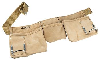 Carpenter Apron, 5- Pocket, Split-Leather, Kunys