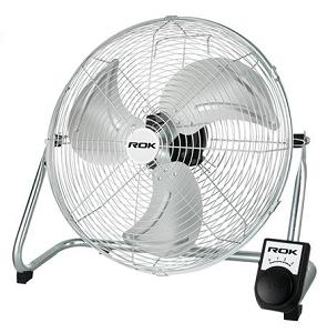 Fan, Floor, High-Velocity, 18 inch, 3-Speed, Industrial/Commercial
