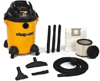 Shop Vacuum, 30.4 liter (8 US gallon) Poly Tank, 4.5 hp, with Accessories, Shop Vac