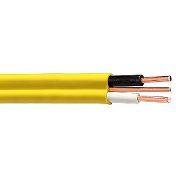 Wire, Electrical, 12/2 NMD90, Yellow, 99017, sold per foot