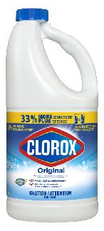 Bleach, Original Concentrated, 2.4 liter, Clorox