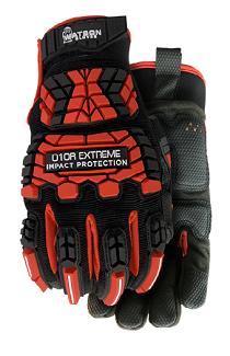 Gloves, Work, Impact/Cut/Puncture Resistant, Large, Watson 