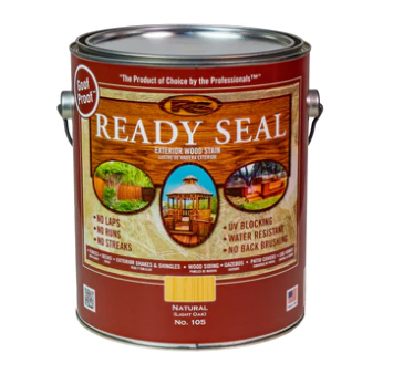 Ready Seal, Exterior Wood Stain & Sealer, Natural (Light Oak), 3.78L