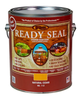 Ready Seal, Exterior Wood Stain & Sealer, Cedar, 3.78L
