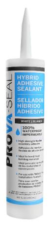 Prova Seal, Siliconized Sealant, 10 oz caulking tube