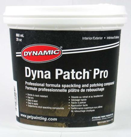 Spackling, DYNA PATCH, Interior/Exterior, 860 ml (085003) Dynamic