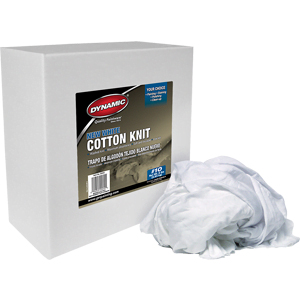 Painters Rags, Dynamic, #10 New White Cotton Wiping, 8 lb