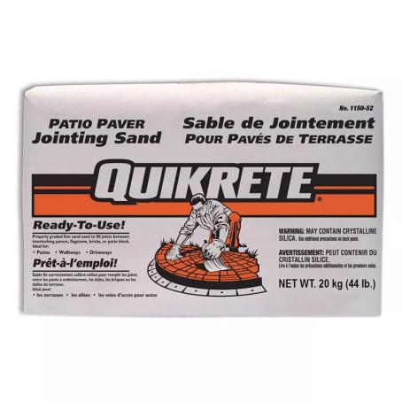 Jointing Sand, Quikrete, 20 kg (Patio Stones & Pavers)
