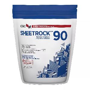 Drywall Patching Compound, Setting-Type, Sheetrock 90, 1.25 kg pouch, CGC