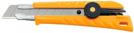 Utility Knife, Olfa, Heavy Duty Plastic Handle, (uses 18mm snap-off blades)