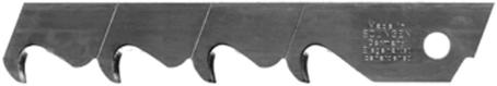 Utility Knife Blades, Olfa Hooked Roofer, 18 mm Snap-Off, 5/pkg