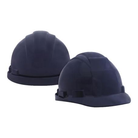 Hard Hat, Wide Brim, 6-Point Suspension, CSA Type 1 Class E, DARK BLUE