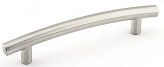 Cabinet Pull, 96 mm, BRUSHED NICKEL, Richelieu Traditional 867R