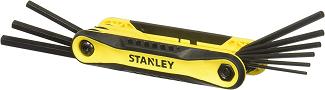 Hex Key Set, SAE, 9 piece, Stanley