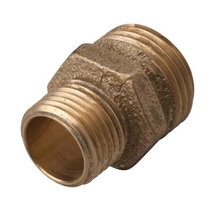 Moen M-Line Series M6850 Hose Connector, 3/4 x 1/2 in, Male Hose x MIP, Solid Brass