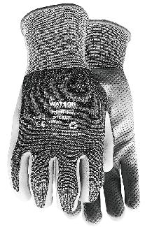 Gloves, Work, Knit Poly/Nitrile, Small, 25% Recycled, WATSON 
