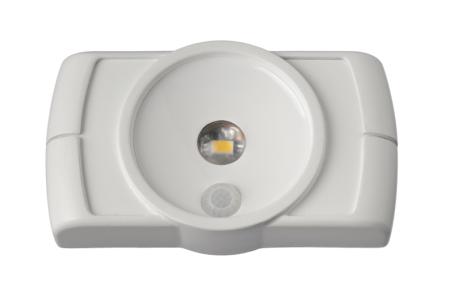 Under Cabinet Cordless Task Light, LED, 35 Lumens, WHITE, Mr Beams (uses 4xAA batteries, not incl)