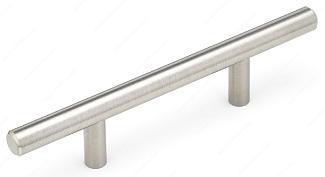 Cabinet Pull, 76 mm, BRUSHED NICKEL, Richelieu Contemporary 305