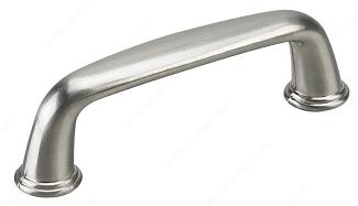 Cabinet Pull, 76 mm, BRUSHED NICKEL, Richelieu Traditional 876