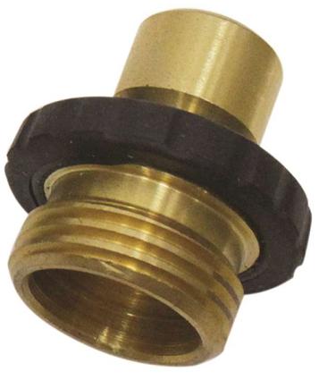 Hose Quick-Connect Fitting, Male, Brass