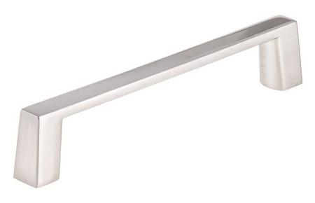 Cabinet Pull, 100 mm, BRUSHED NICKEL, Richelieu Contemporary 1076