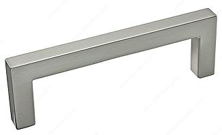 Cabinet Pull, 96 mm, BRUSHED NICKEL, Richelieu Contemporary 873