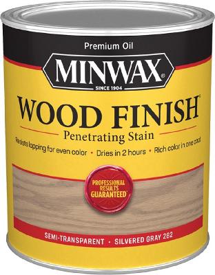 Wood Stain, SILVERED GREY, 946ml, Minwax Wood Finish