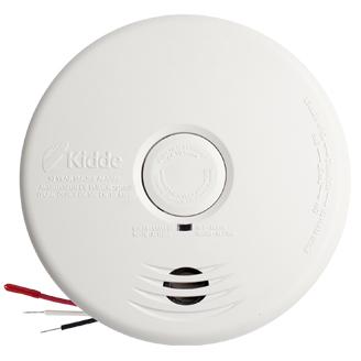 Smoke Alarm, 120 volt Wire-In with Sealed Battery backup, Dual Sensor, Hush/Test Button, Kidde