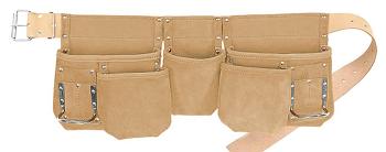 Carpenter Apron, 11- Pocket, Spliit-Leather, Kunys