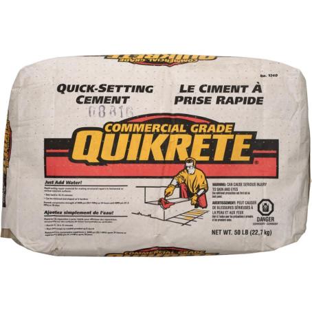 Quick-Setting Cement, Quikrete, 22 kg (124023)