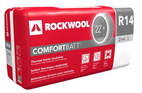 Insulation, Rockwool Comfortbatt SS, R14 x 3.50