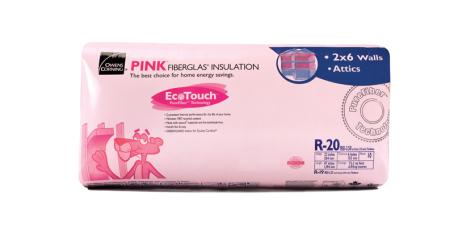 Insulation, Fiberglas Pink Batt, R20 x 6