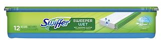 Swiffer Sweeper Wet Refills, 12/pkg