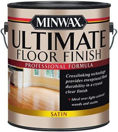 Ultimate Floor Finish, Polyurethane, Satin, 3.78 liter, Minwax (Special Order)