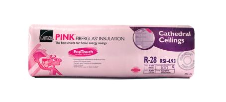 Insulation, Fiberglas Pink Batt, R28 x 8.5