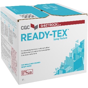 CGC Sheetrock READY-TEX, Ceiling & Wall Spray Texture - Ready Mixed, 16L/27kg