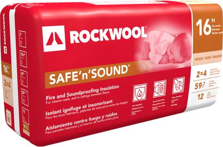 Insulation, Rockwool Safe 'n' Sound, 3