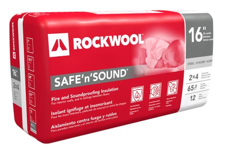 Insulation, Rockwool Safe 'n' Sound, 3