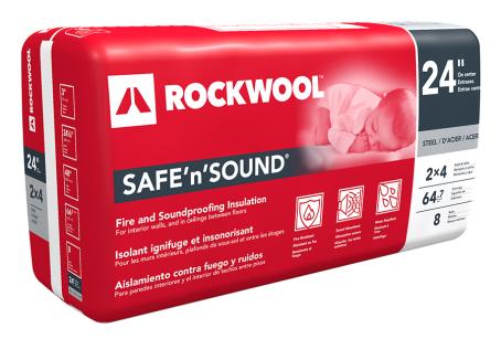 Insulation, Rockwool Safe 'n' Sound, 3