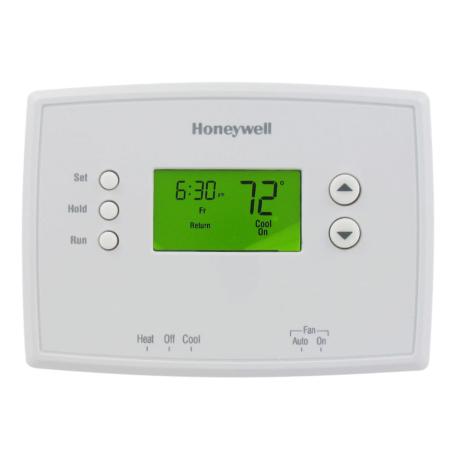 Thermostat, Programmable Digital, Heat/Cool, Low Voltage, 5 + 2 Day, Honeywell RTH2300B1046E1